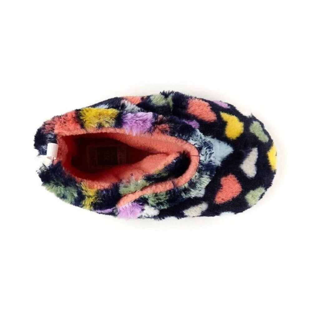 carter’s Jetta Slipper youth 13-1 , 2X-large Faux Fur Multicolor Slip On